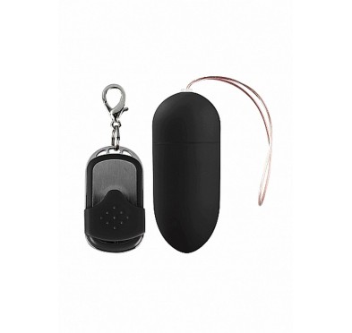 10 Speed Remote Vibrating Egg - Big - Black